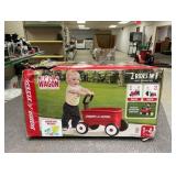 Radio Flyer 2-in-1 Wagon with Garden Tools Push Walker