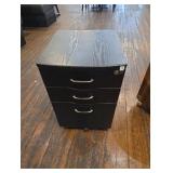 Rolling file cabinet