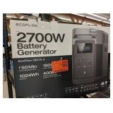 EcoFlow Delta 2 120 V Solar and Battery Portable Solar Power Station