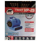 B-Air 13.3 in. H 3 speed Blower Fan