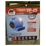 B-Air 13.3 in. H 3 speed Blower Fan