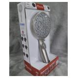 HydroFuse 6-Spray Wall Mount Handheld Shower Head 1.75 GPM in Spot Defense Brushed Nickel