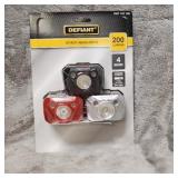 3-Pack 200-Lumens Headlights