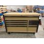 Heavy Duty 52 in. W 9-Drawer Matte Tan Rolling Tool Cabinet