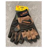 Trade Master Large Tan Duck Canvas Glove