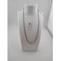 Silver layered necklace