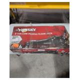 Husky 3-Ton Low Profile Car Jack with Quick Lift