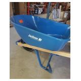 Jackson 6 cu. ft. Heavy-Duty Steel Wheelbarrow
