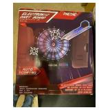 Electronic Dart Board Cabinet Set