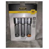 Defiant 300 Lumens Aluminum Flashlight (3-Pack)