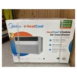 Midea 23,200 BTU Smart Window AC Cools up to 1500 sq. ft. with Heater