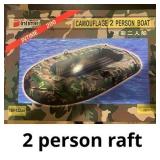 Intime Plastics camo 2 person boat