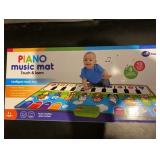 M SANMERSEN Piano Mat, 39.5" X 14" Musical Mat Floor Piano Keyboard