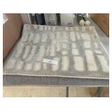 2 x3 Cream Grey Rug
