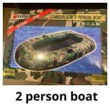 Intime Plastics camouflage 2 person boat