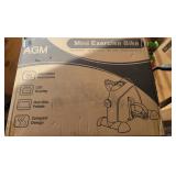 Mini Exercise Bike, AGM Under Desk Bike Pedal Exerciser Foot Cycle Arm & Leg Pedal Exerciser with LC