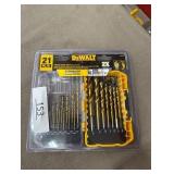 DeWalt Titanium Pilot Point Drill Bit Set 21 pc
