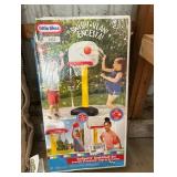 Little Tikes TotSports Basketball Set with Non-Adjustable Post
