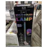 49 in. Black Indoor LED Light Bar Lamp with RGB Function