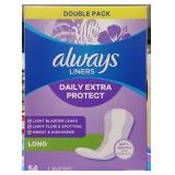Always Liners Daily Extra Protect Double Pack