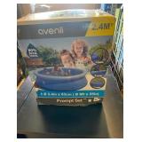 Prompt Set Pool 240 X 63 Cm Above Ground Pool Without Pump