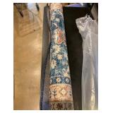 MUJOO Teal Area Rug Small Rugs 