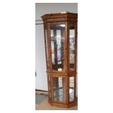 Light up Corner Curio Cabinet
