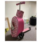 Hello Kitty Hardside Carry On Scooter Suitcase