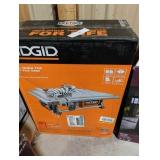 RIDGID 6.5-Amp 7 in. Blade Corded Table Top Wet Tile Saw