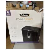 Fellowes Powershred 6ct Cross-Cut Paper Shredder