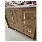 Glacier Bay Tobana 42 in. W x 19 in. D x 34 in. H Single Sink Bath Vanity