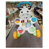 Fisher-Price Baby Push Toy Learn with Me Zebra Walker
