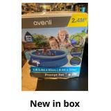 Inflatable swimming pool 8,x25"