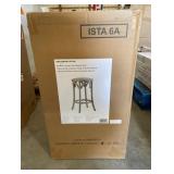 Linon Home D cor Rae Rattan Seat Counter Stool