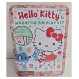 Hello Kitty Magnetic Tin Play Set New Factory Sealed