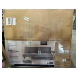 Mainstays 66" Studio Futon, Gray Linen Upholstery