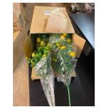 10 Pack Fake Lemon Branches
