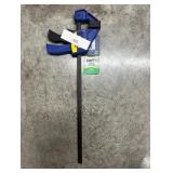 Irwin Quick-Grip 18 in. X 3-1/2 in. D Bar Clamp 300 lb