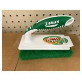 Libman 5.75 in. W 5 in. Plastic/Rubber Handle Tub & Tile Scrubber
