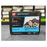 Grip-Rite 1 in. Roofing Electro-Galvanized Steel Nail Flat Head 1 lb