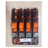 Keeper 1 in. W X 6 ft. L Orange Tie Down Strap 300 lb 4 pk