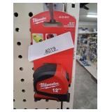 Milwaukee 12 ft. L X 1.32 in. W Compact Tape Measure 1 pk