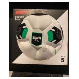 ESPN soccer ball size 5