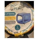 Beatrice Home Fashions Portable Collapsible Pop up Kennel