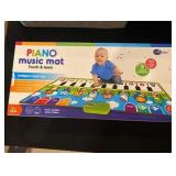 S Musical Piano Mat, Efor Ducational Musical Piano Game Mat