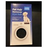 Pet Hair Remover Dryer Balls Black Pkg/2