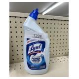 32 oz bottle of Lysol Advanced Power Clinging Gel Toilet Bowl Cleaner