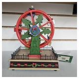 Musical Ferris Wheel Holiday Decoration with Lights