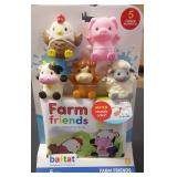 Battat Farm Friends Finger Puppets and Color Changing Book