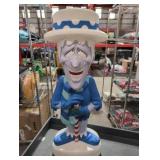 Snow miser blow mold lamp